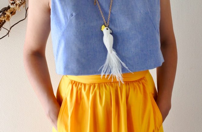 Le haut de la Parisienne en Eté