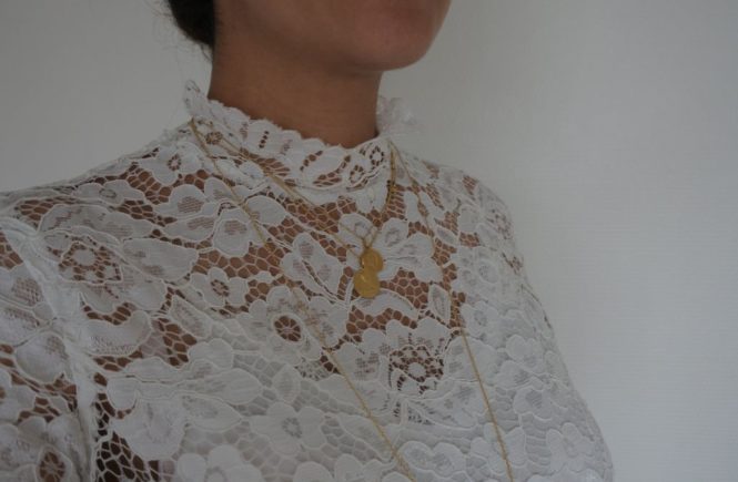 Guipure en sous-pull