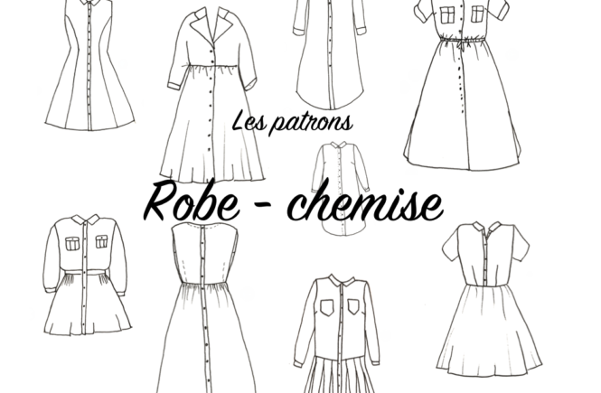 Revue de patrons #3 : les robes chemises