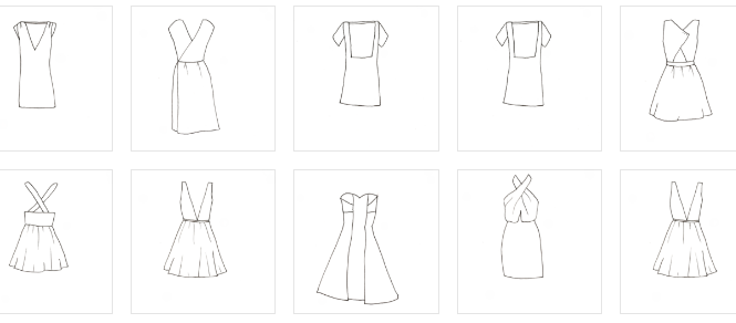 Revue de patrons #2 : les robes dos-nu