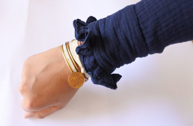 Tuto – Manchettes façon Sézane