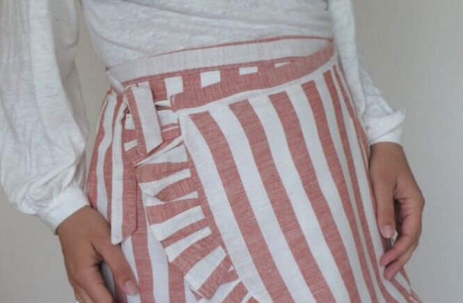#WRAPDRESSWEEK : La jupe Prélude
