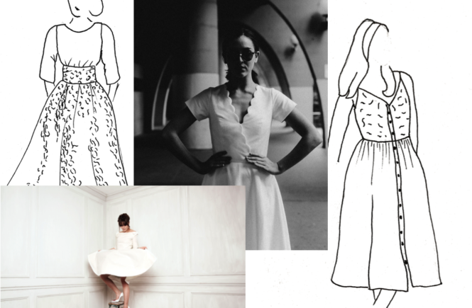 Revue de patrons #14 : Les robes de mariée