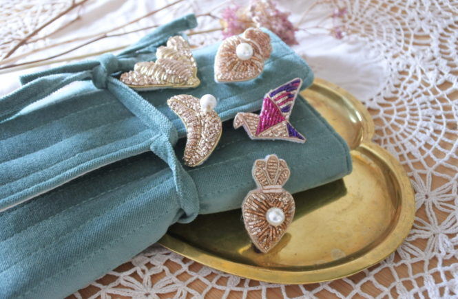 Broderie or : inspirations pour des bijoux à confectionner soi-même