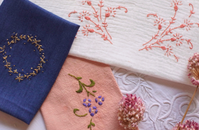 Flores : nos nouveaux motifs à broder