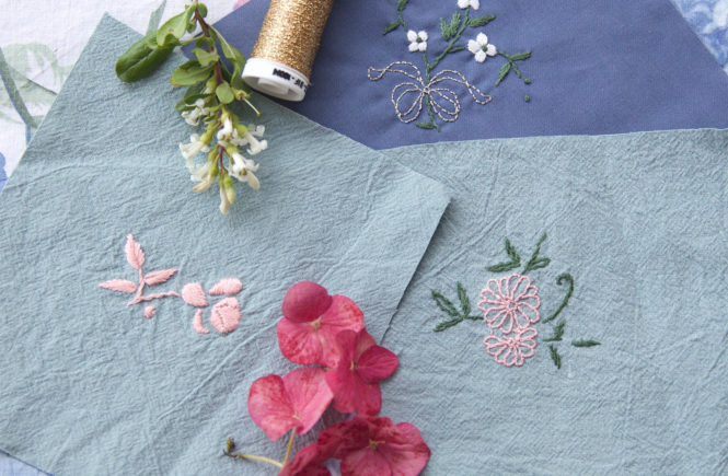 Hortus, des fleurs à broder et des idées de projets