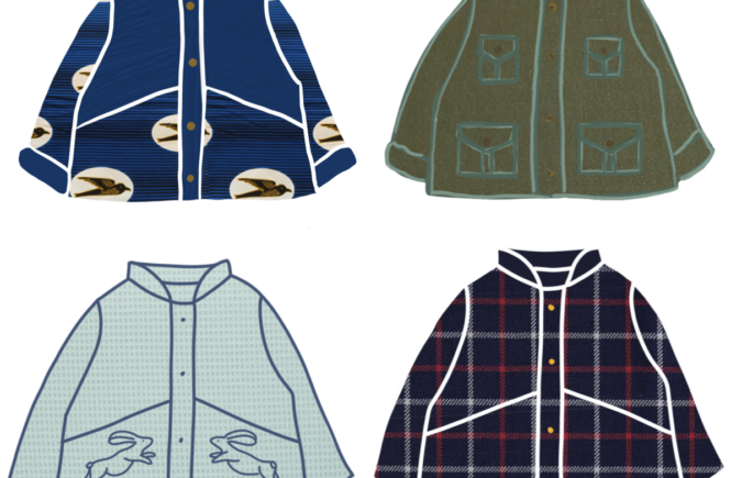 Nos idées de tissus pour coudre la veste Gracques – Versions mixtes et masculines